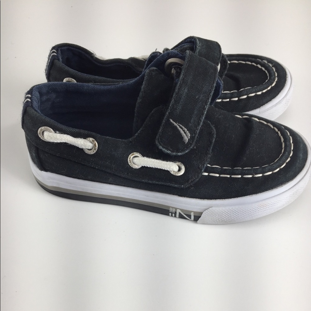Nautica Navy Toddler Boat Shoes